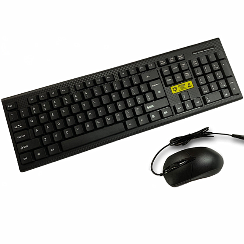Hot selling ESD keyboard with ESD mouse and mouse pad